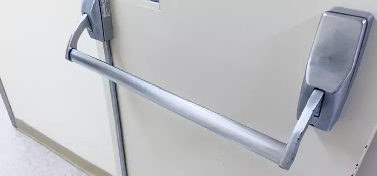 Panic Door Hardware Installation Cloverleaf