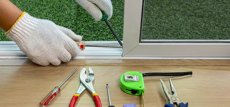 Sliding Door Track Replacement in Cloverleaf, TX