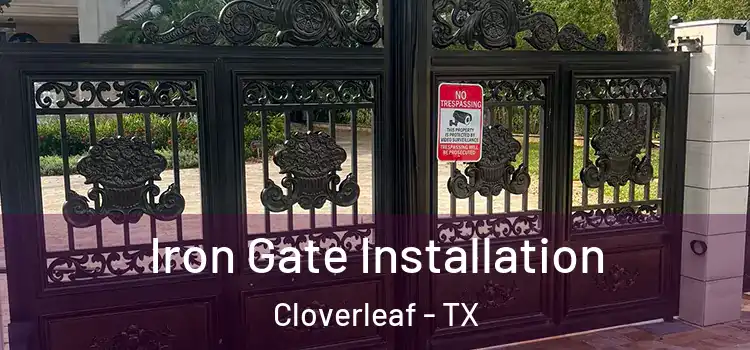  Iron Gate Installation Cloverleaf - TX